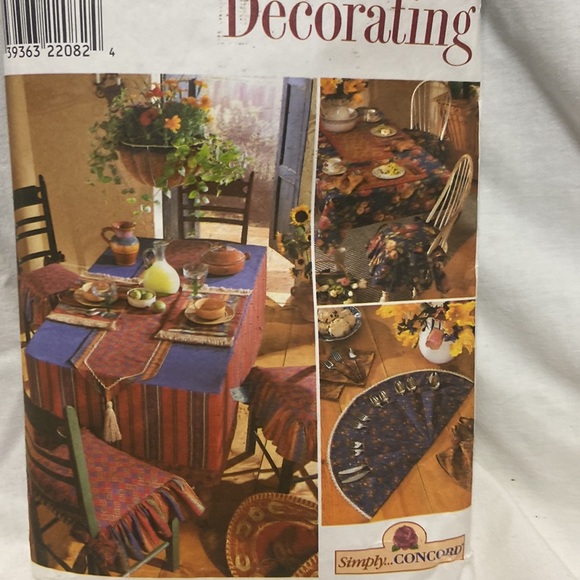 Simplicity Home Decorating Pattern #8350 - Picture 4 of 6